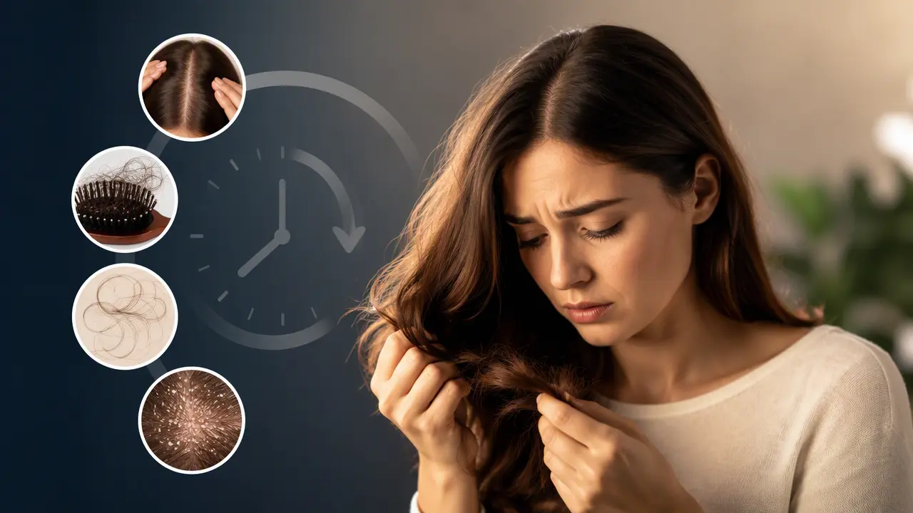 چرا موها در پاییز بیشتر می ریزند؟