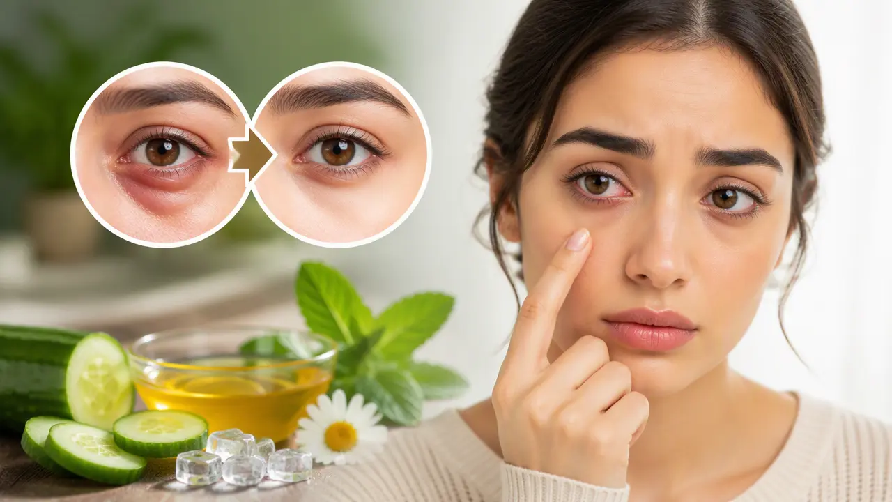 چگونه پف چشم بعد از گریه را سریع کم کنیم؟ چند روش ساده خانگی
