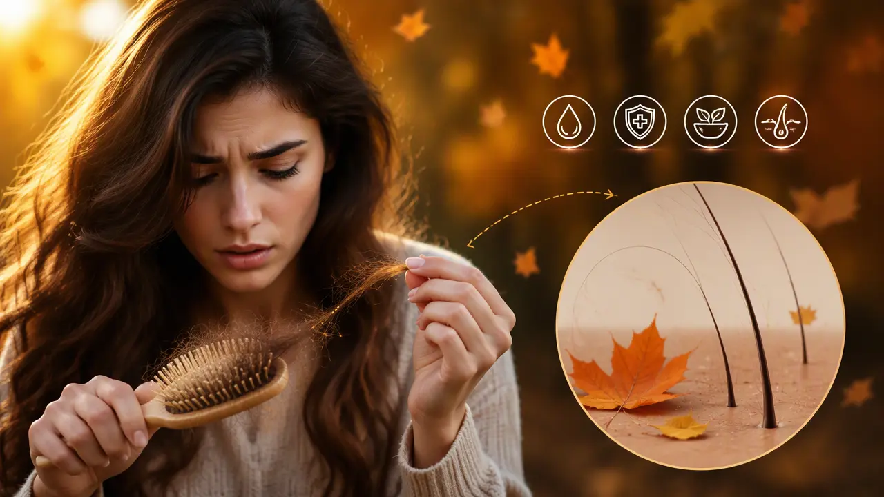 چرا موها در پاییز بیشتر می ریزند؟ بررسی علت ها و راهکارهای کاربردی