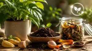 طرز تهیه کود خانگی برای گلدان و گیاهان آپارتمانی با مواد طبیعی و در دسترس