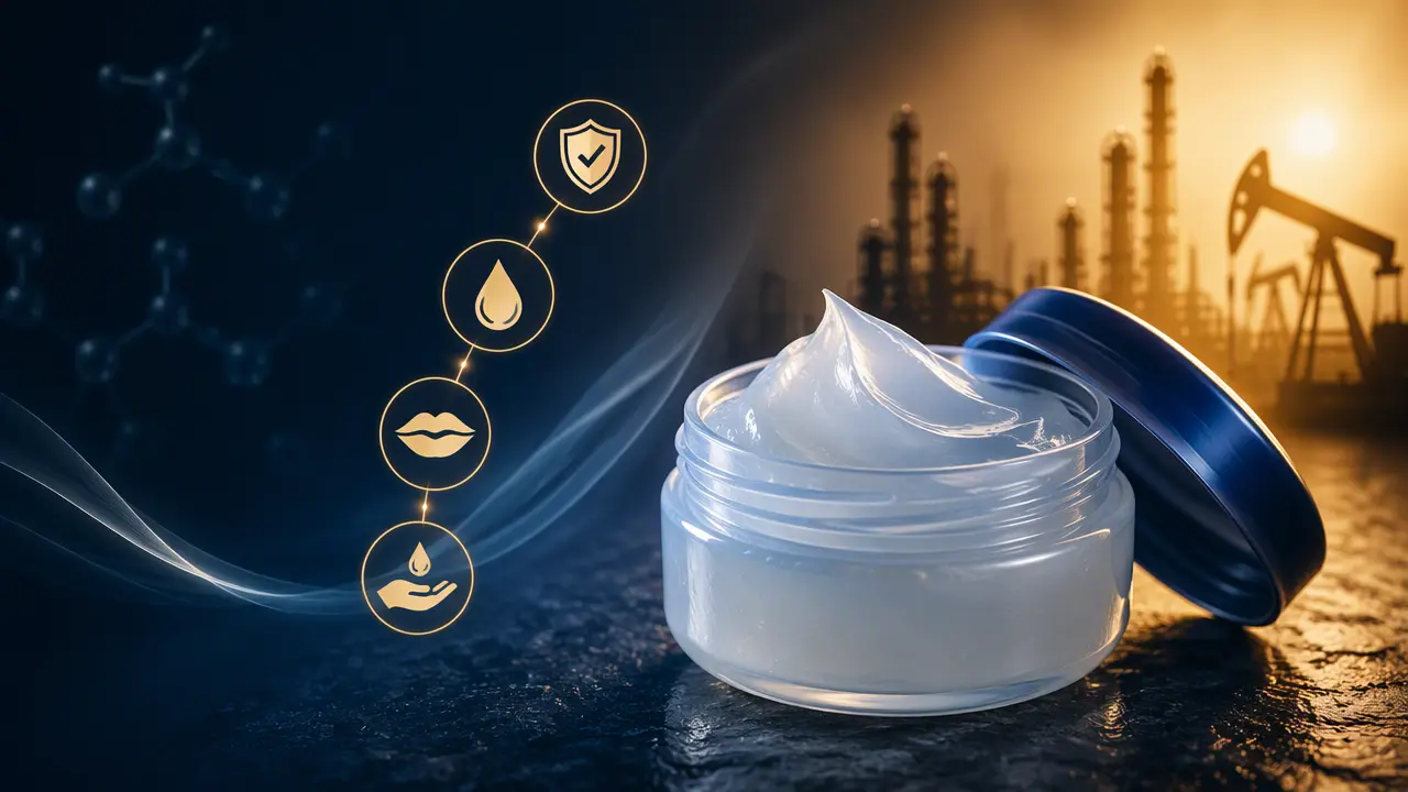 ژله پترولیوم چیست؟ کاربردها، فواید و نکات مهم برای استفاده