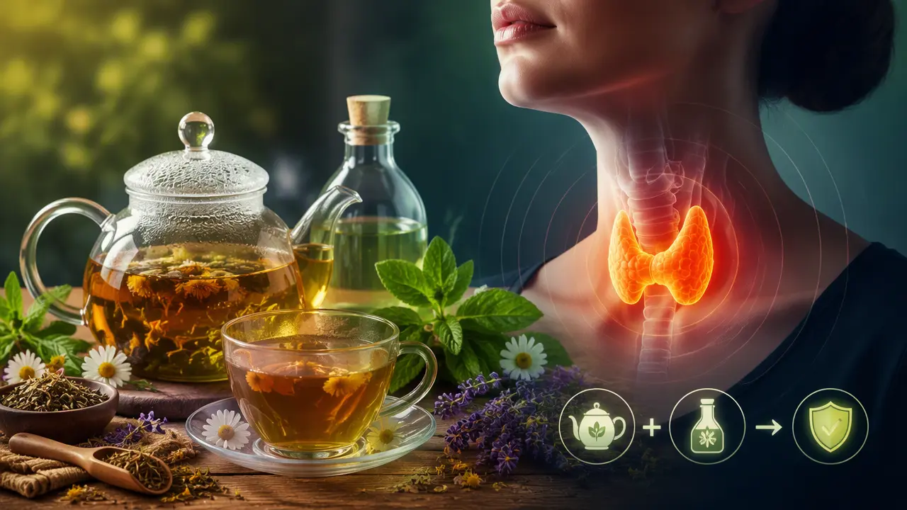 بهترین دمنوش برای کم کاری تیروئید + بهترین عرق برای کم کاری تیروئید