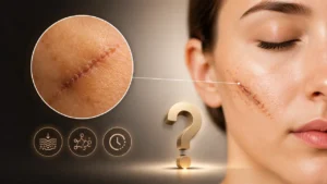 علت ماندن رد جای زخم روی پوست | علت قهوه ای شدن جای زخم