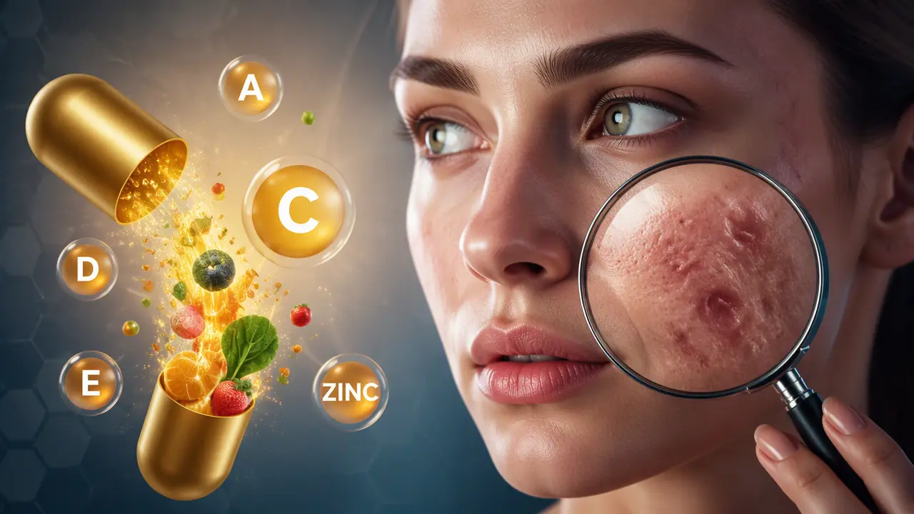 علت دیر خوب شدن جای زخم و جوش کمبود کدام ویتامین است؟