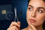 چند روز بعد از کاشت ابرو میتوان ابرو را قیچی کرد و یا برس کشید؟