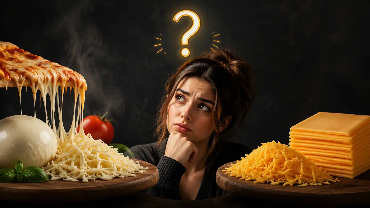 فرق پنیر موزارلا با پنیر پیتزا پروسس و تاپینگ چیست؟