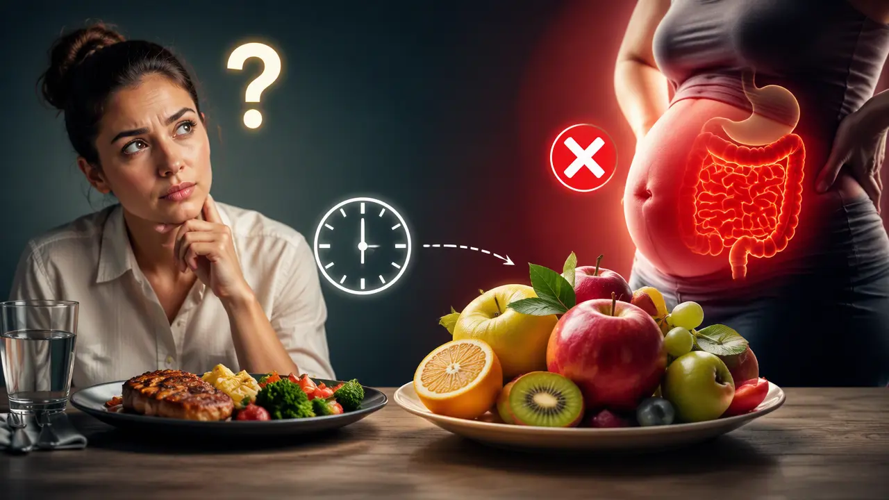 خوردن میوه بعد از غذا باعث چاقی میشود؟ کدام میوه را نباید بلافاصله بعد از غذا خورد؟