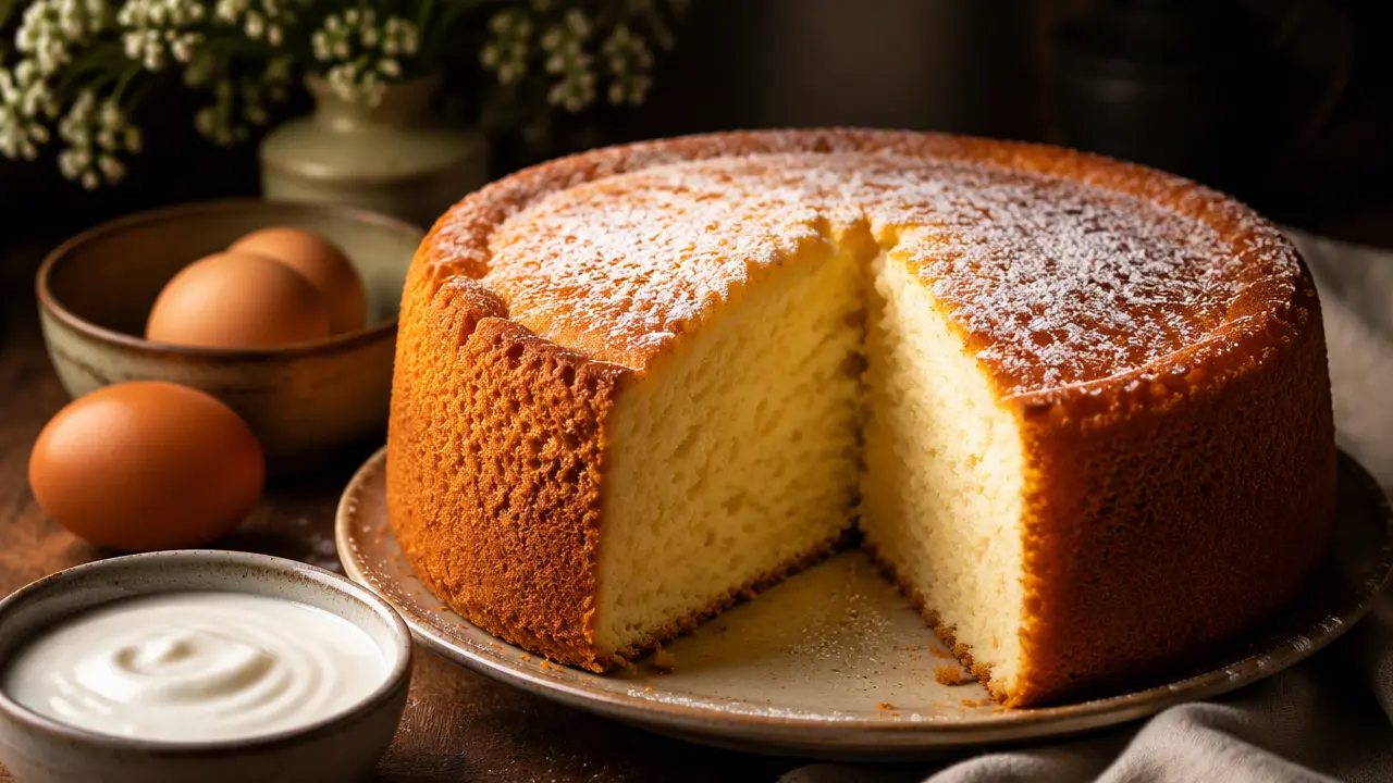 طرز تهیه کیک یک تخم مرغی با ماست با پف زیاد ساده و ارزان + فوت و فن
