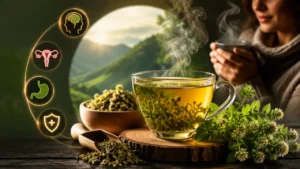 خواص دمنوش به تازه و خشک برای سرماخوردگی، اعصاب، رحم و معده