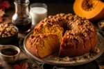 طرز تهیه کیک کدو حلوایی با شیر، شیره انگور و گردو با فر و بدون فر در قابلمه