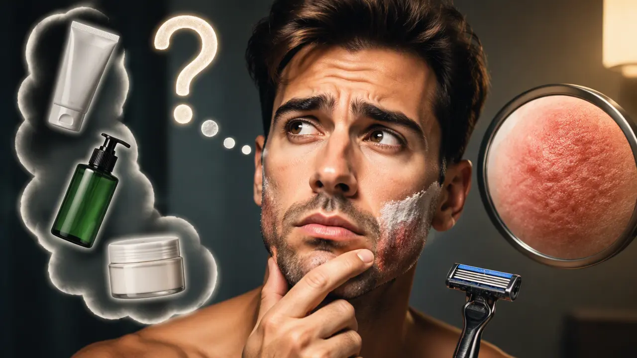 بعد از اصلاح صورت با تیغ چی بزنیم؟
