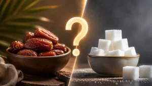 قند خرما بیشتر است یا قند؟ کالری یک حبه قند بیشتر است یا یک عدد خرما؟