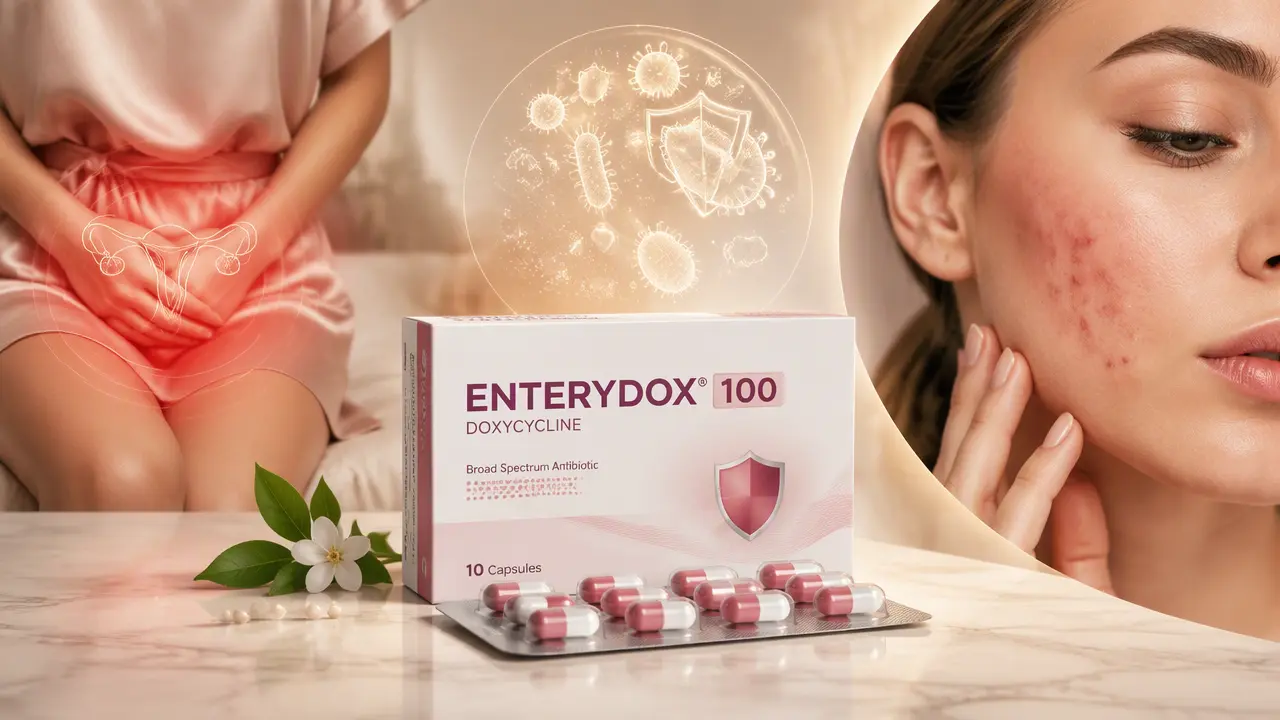 کپسول انتری داکس 100 برای چی خوبه؟ طریقه مصرف کپسول انتری داکس برای عفونت واژن و جوش