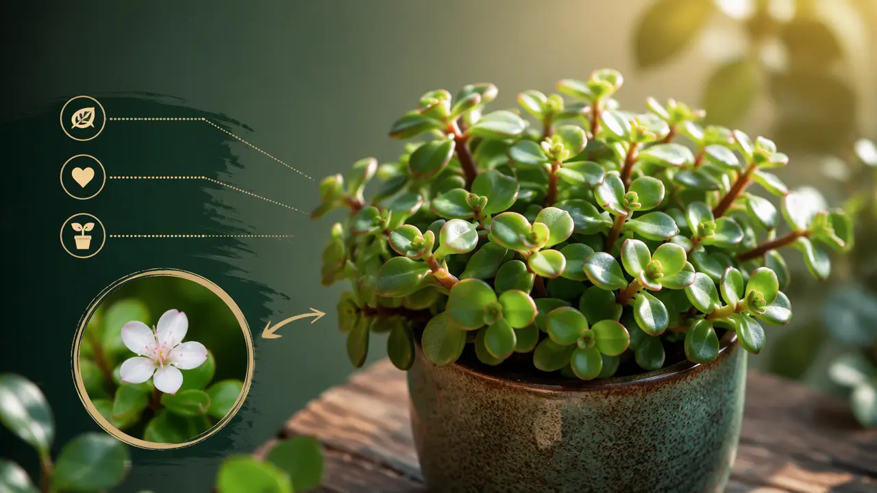 گیاه کراسولا خرفه ای
