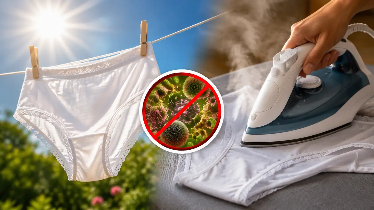 لباس زیر را چطور بشوییم تا احتمال عفونت کمتر شود؟