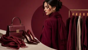 راهنمای ست کردن رنگ زرشکی؛ از لباس و کیف تا کفش و شال