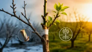 بهترین زمان پیوند درخت