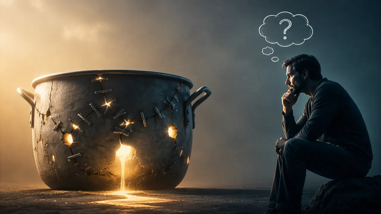چگونه قابلمه ی سوراخ را درست کنیم؟