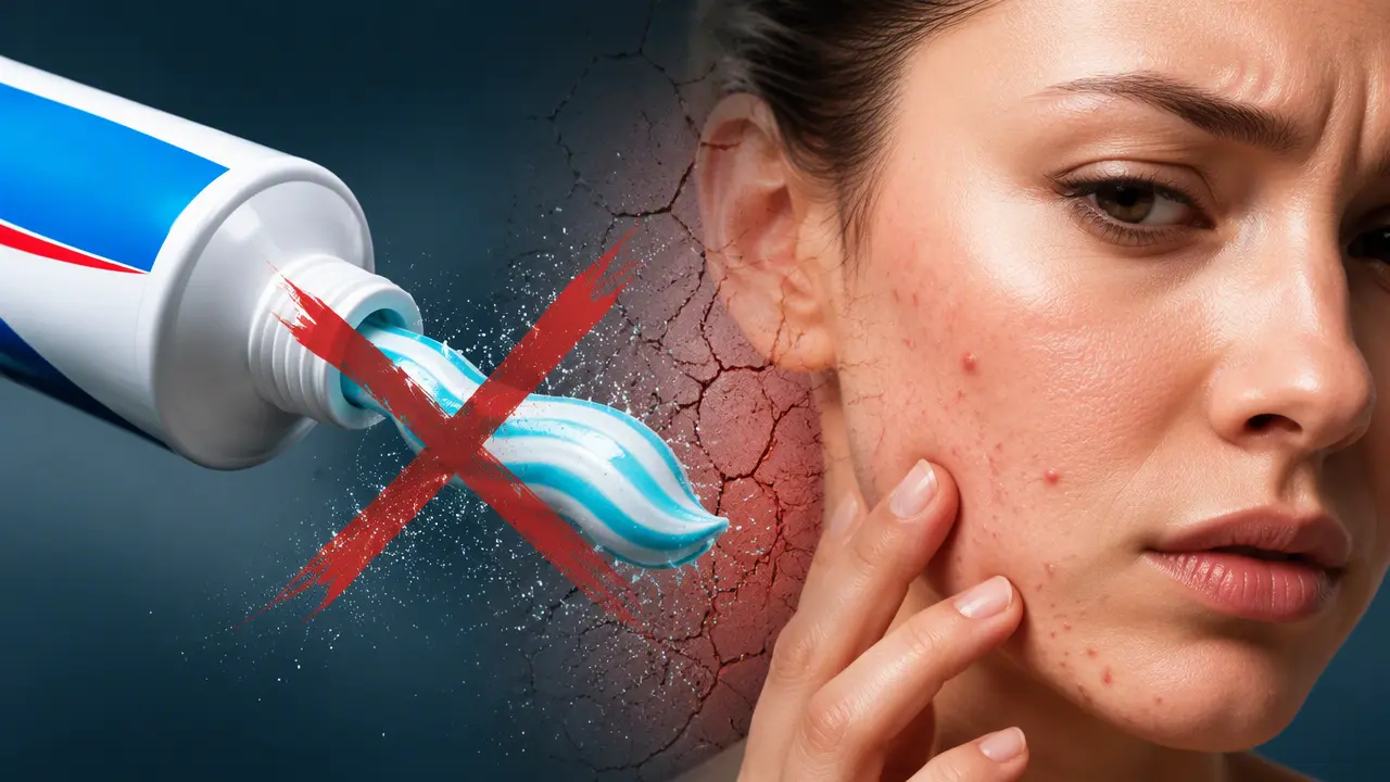 آیا خمیر دندان جوش را از بین می برد؟