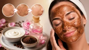 طرز تهیه ماسک قهوه، ماست و گلاب برای روشن شدن پوست، لک صورت و منافذ باز