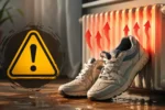 خشک کردن کفش خیس؛ چرا نباید آن را مستقیم روی شوفاژ بگذاریم؟