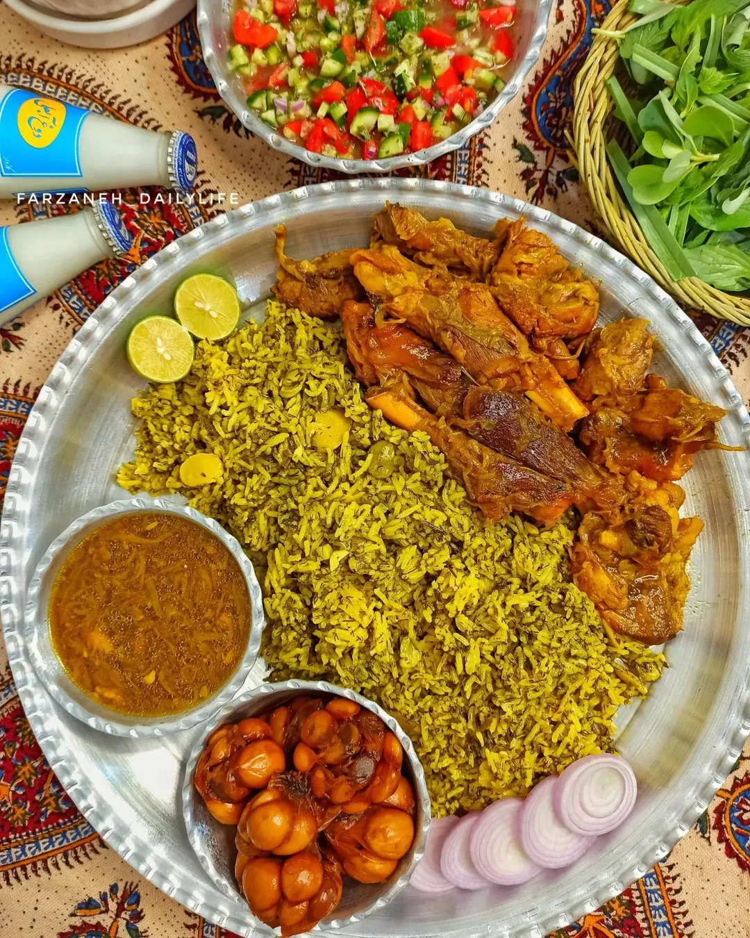 ادویه باقالی پلو با گوشت و مرغ چیست؟