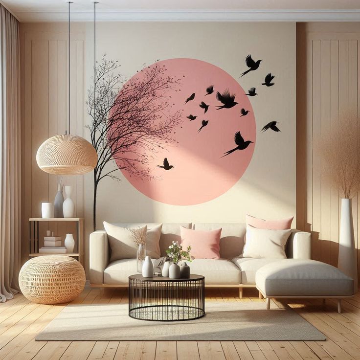 ایده نقاشی پینترستی برای اتاق