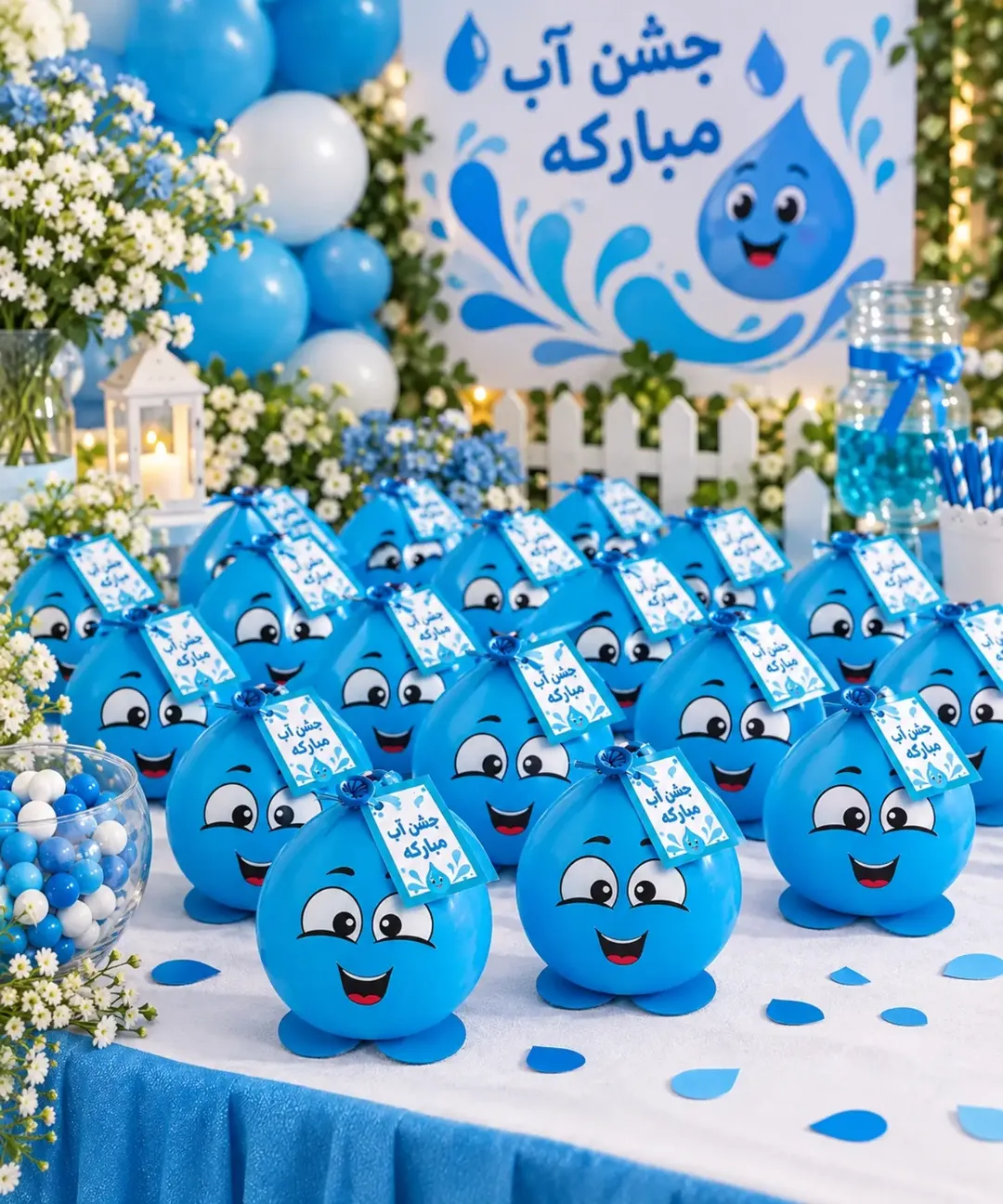 ایده برای جشن آب